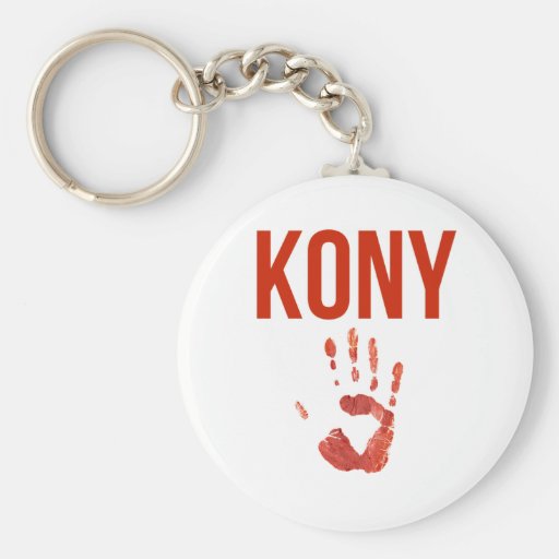 Joseph Kony 2012 - "Bloody Hand" Merchandise Key Chains