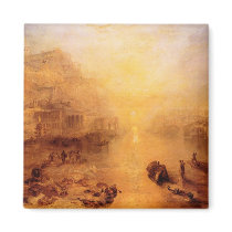 Joseph Mallord Turner - Old Italy - Ovid banished Refrigerator Magnet