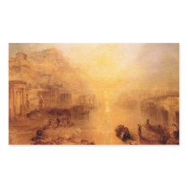 Joseph Mallord Turner - Old Italy - Ovid banished Stickers