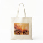 Joseph Mallord Turner - Slaves being thrown overbo Canvas Bags