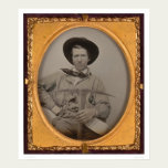 Joseph Sharp, with a pick axe, pan and gun (40010) posters