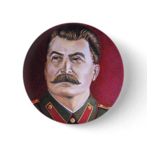 Joseph Stalin Pinback Button