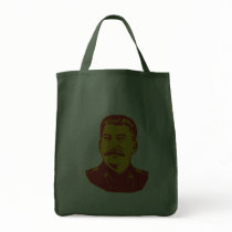 Joseph Stalin Portrait Tote Bag