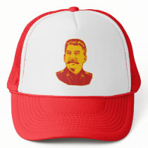 Joseph Stalin Portrait Trucker Hat