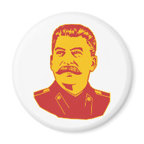 Joseph Stalin Portrait Fridge Magnet