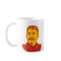 Joseph Stalin Portrait Coffee Mugs