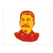 Joseph Stalin Portrait Postcard