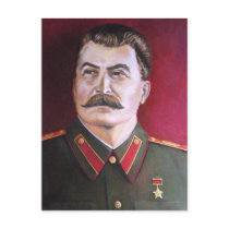 Joseph Stalin Post Card