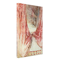 Joseph William Turner - One bed: drapery study Canvas Prints