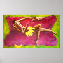 Josephine Baker Plakatdruck
