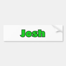 Josh Bumper Stickers