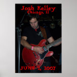 Josh Kelley promotional poster posters