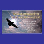 Joshua 1:9 - INSPIRATIONAL Profile CARDS business cards