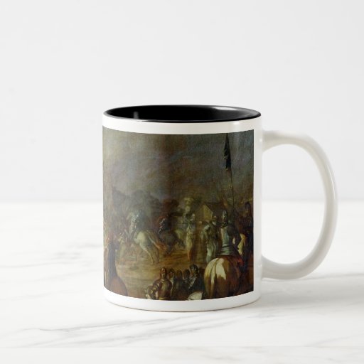 Joshua at the walls of Jericho Coffee Mugs