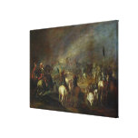 Joshua at the walls of Jericho Gallery Wrap Canvas