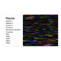 Joshua Text Design I Business/Profile Card Business Cards
