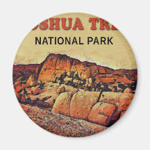 Joshua Tree National Park Refrigerator Magnet