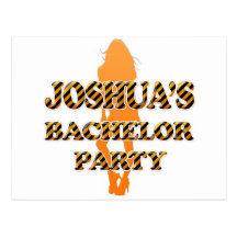 Joshua's Bachelor Party Post Card