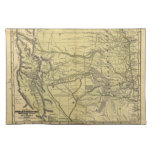 Josiah Gregg's 1844 Map of the Indian Territory placemats