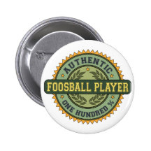 Joueur authentique de Foosball Badges