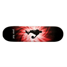 Joueur de basket ; Rouge Skateboards