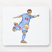 Joueur de football - Football player Tapis De Souris