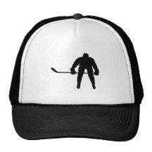 Joueur de hockey frais casquettes