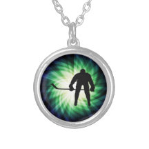 Joueur de hockey frais pendentifs