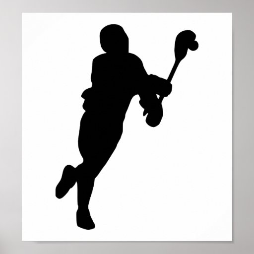 Joueur de lacrosse posters