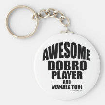 Joueur impressionnant de Dobro Porte-clefs