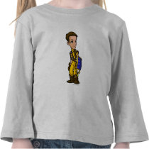 Joueur perdu de personnel de désert de dirigeables t-shirts