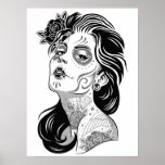 Jour d'affiche morte de fille