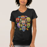 Jour de la chemise morte de crâne de sucre t-shirt