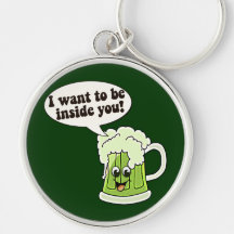 Jour de la Saint Patrick drôle Porte-clefs