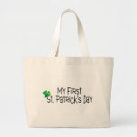 Jour de la Saint Patrick mon premier Jour de la Sa Sacs De Toile