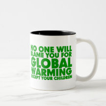 Jour de la terre 2009, le 22 avril, réchauffement  tasse à café