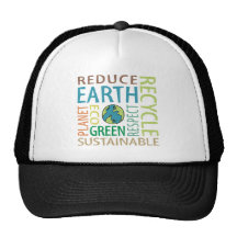 Jour de la terre casquettes de camionneur