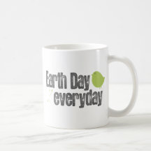Jour de la terre chaque jour ! tasse à café