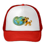 Jour de la terre et citrouille casquette de camionneur