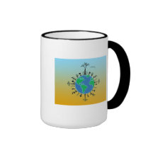 Jour de la terre tasse