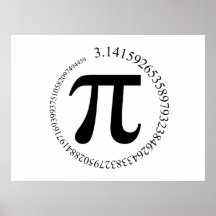 Jour de pi (π) posters