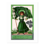 Jour de St Patricks de Carte-Cru Carte Postale