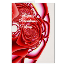 Jour de Valentines heureux Carte De Vœux