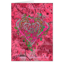 Jour de Valentines heureux Cartes