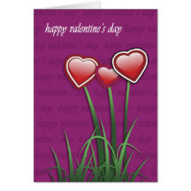 Jour de Valentines heureux Cartes De Vœux