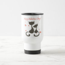 Jour de Valentines heureux Tasse À Café