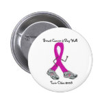 Jour du cancer du sein 3 - villes jumelles badge