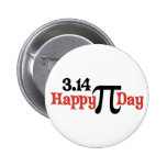 Jour heureux 3,14 de pi - 14 mars pin's avec agrafe