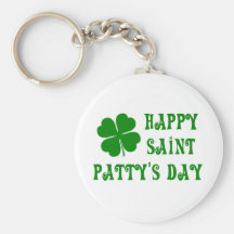 Jour Keychain de St Patty Porte-clefs