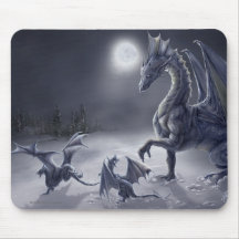 Jour Mousepad de neige Tapis De Souris